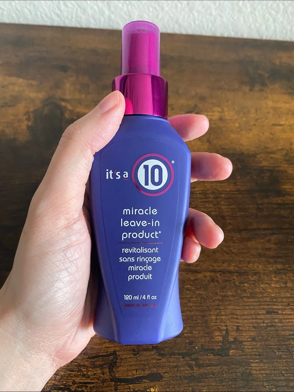 It's a 10 Miracle Leave-In Product